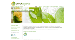 Desktop Screenshot of orluckorganic.com